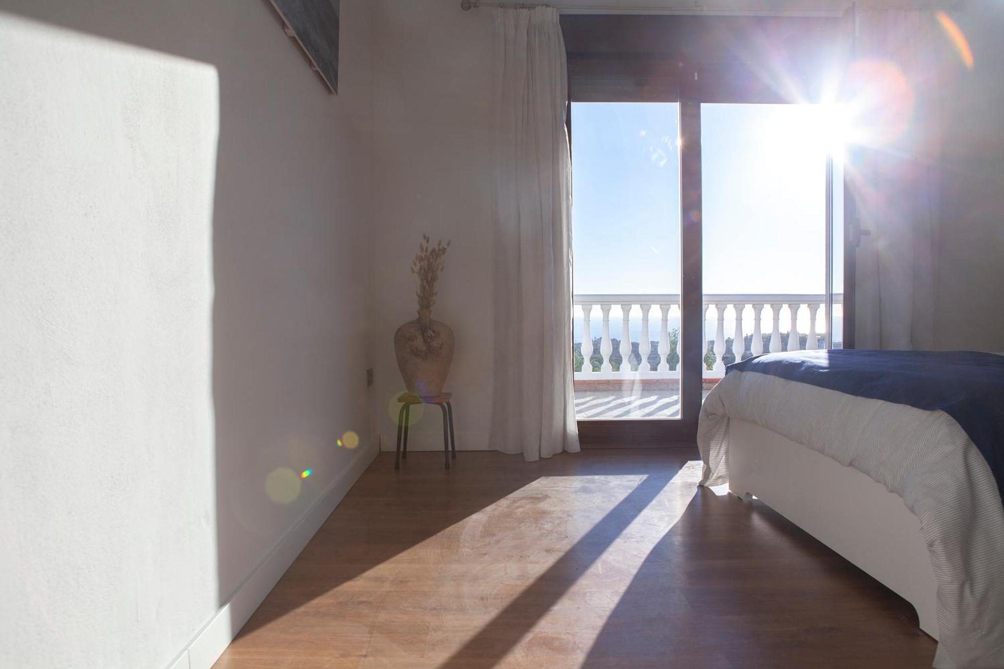 Villa El Palomar Azul With Pool And Sea View Benajarafe Bagian luar foto